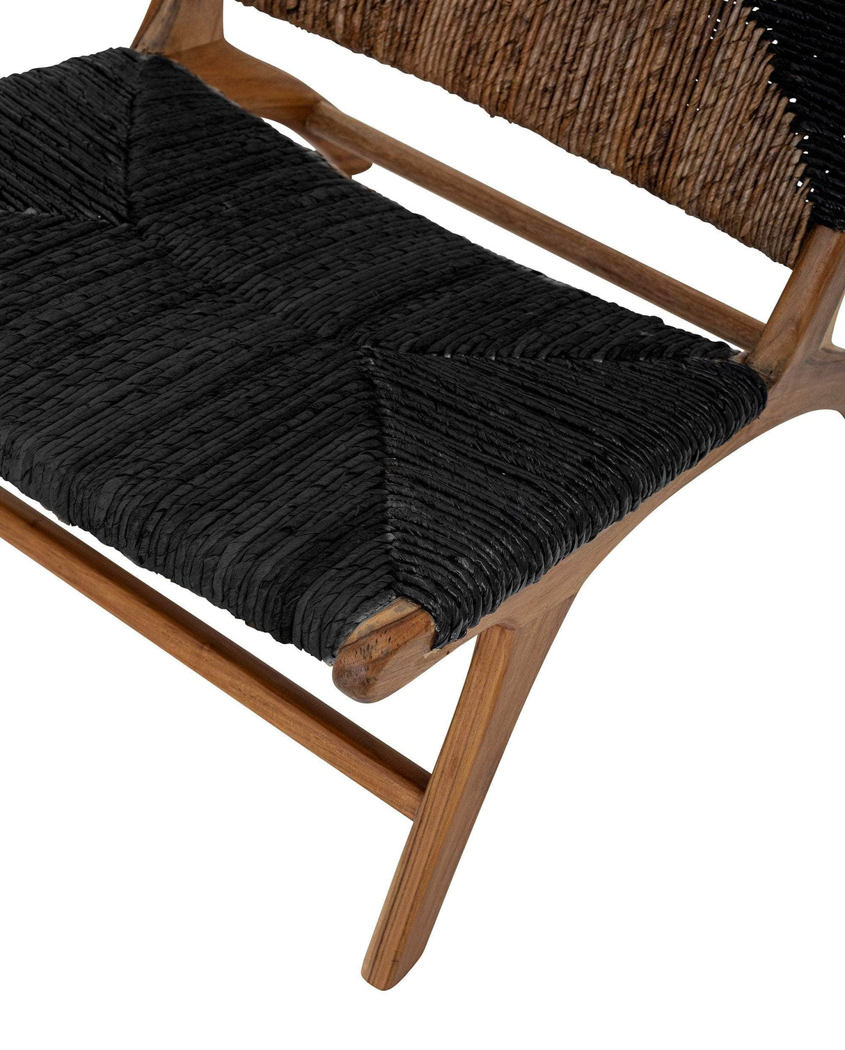 Creative Collection Grant Lounge Stol, Sort, Teak