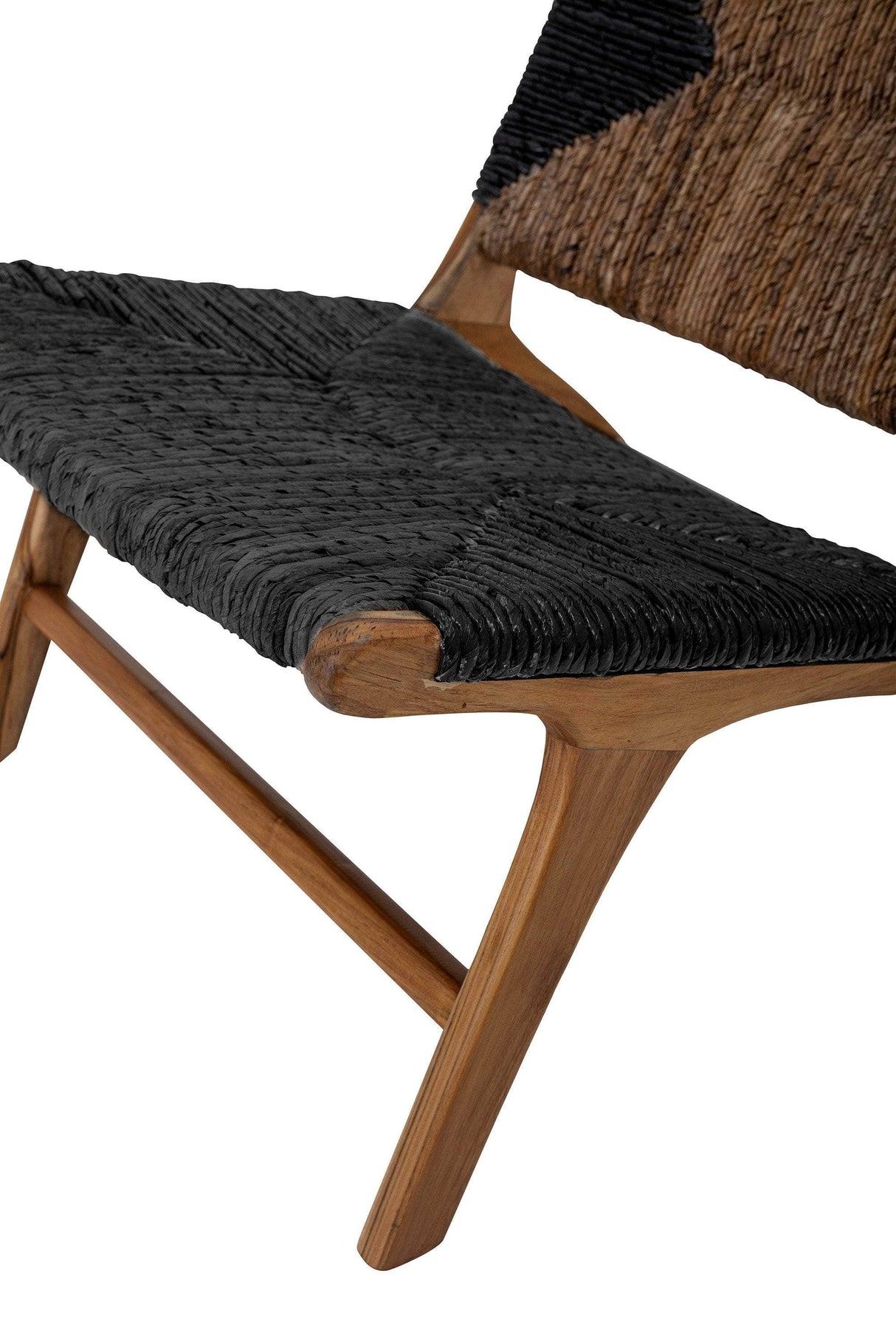 Creative Collection Grant Lounge Stol, Sort, Teak