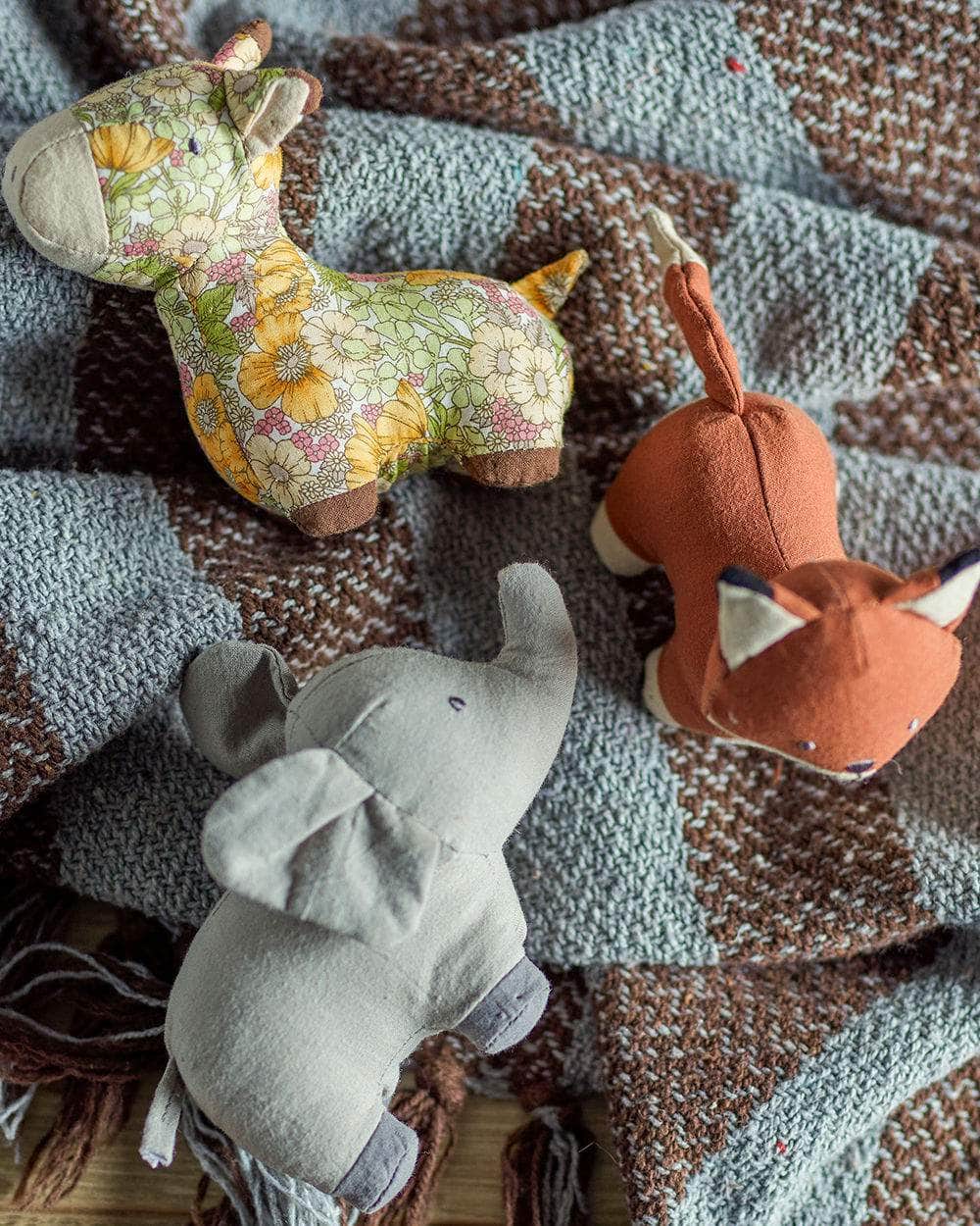 Bloomingville MINI Rafe Soft Toy, Brun, Bomuld