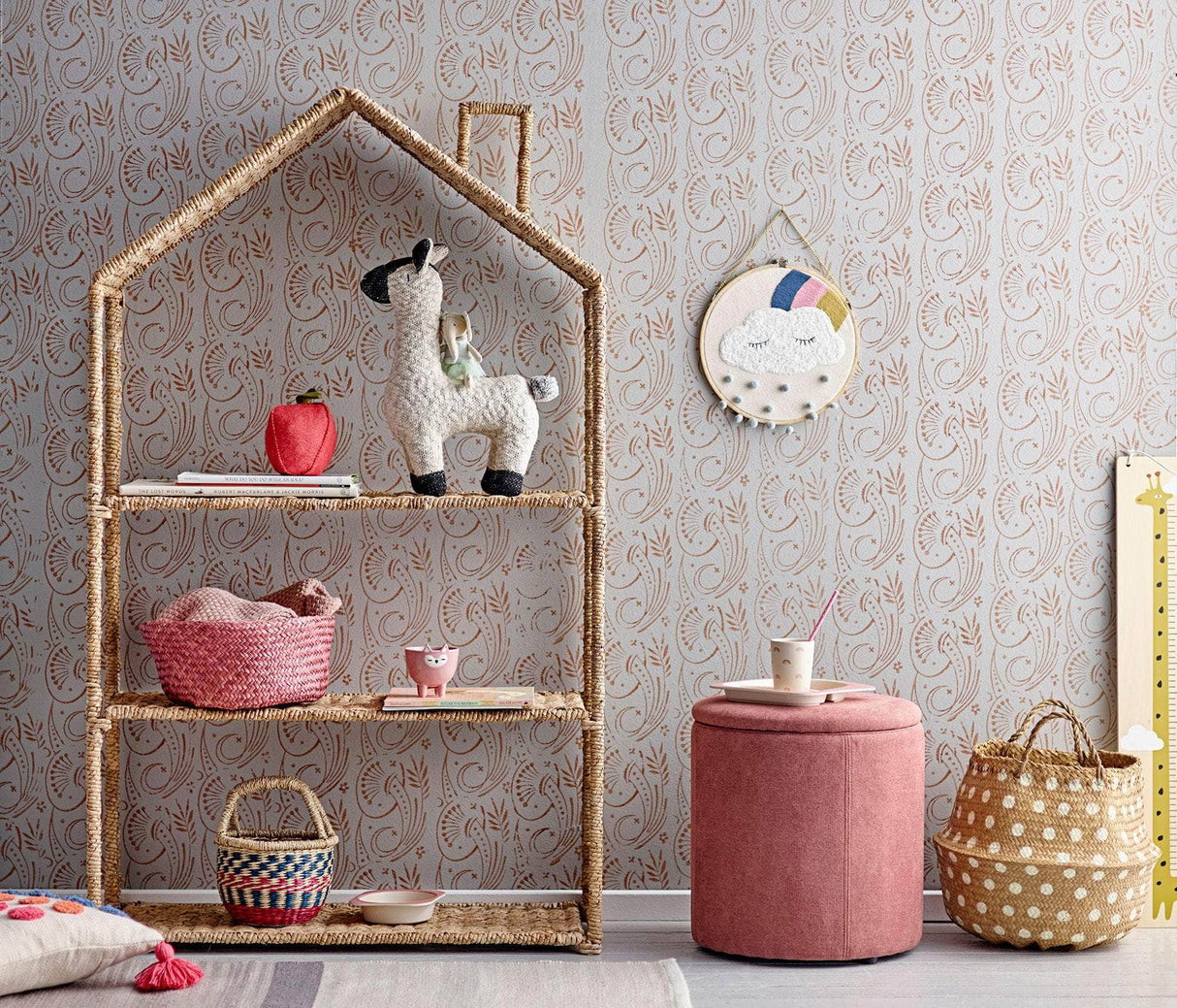 Bloomingville MINI Salha Soft Toy, Natur, Bomuld OEKO-TEX®