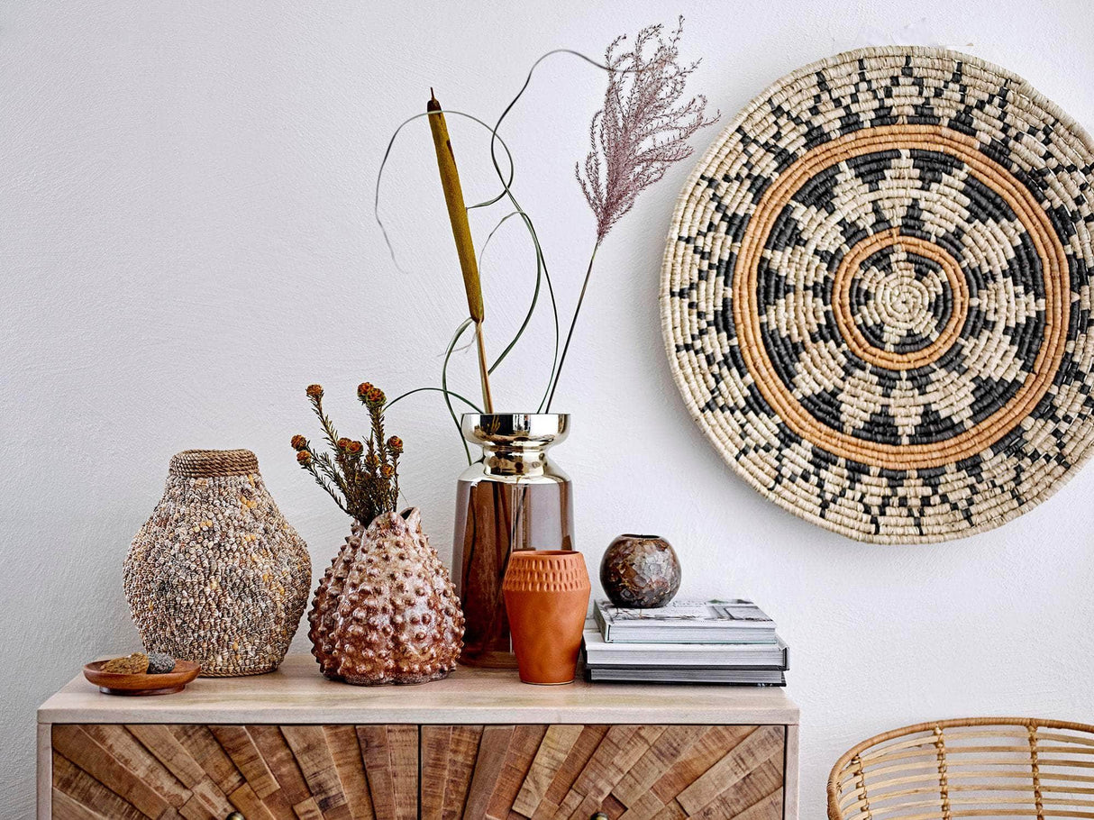 Bloomingville Saifaldin Vase, Brun, Stentøj