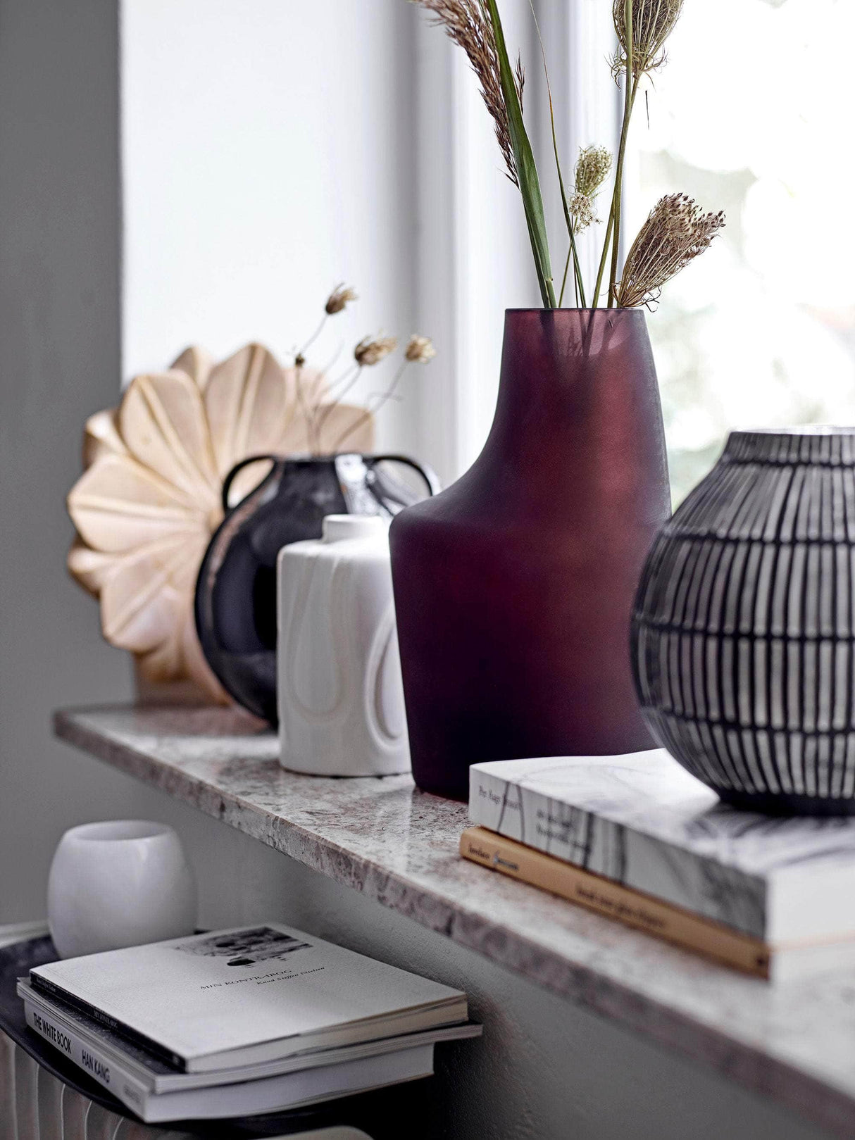Bloomingville Evi Bakke, Brun, Marmor