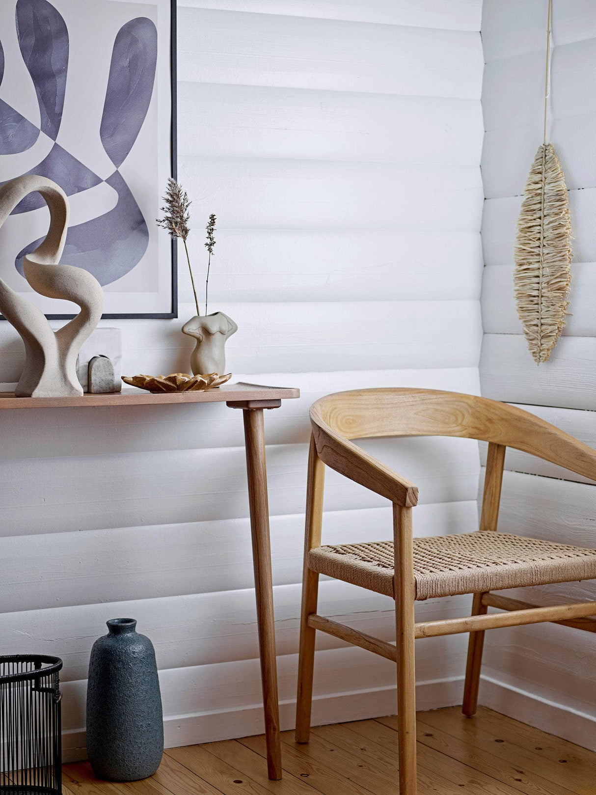Bloomingville Evi Bakke, Brun, Marmor