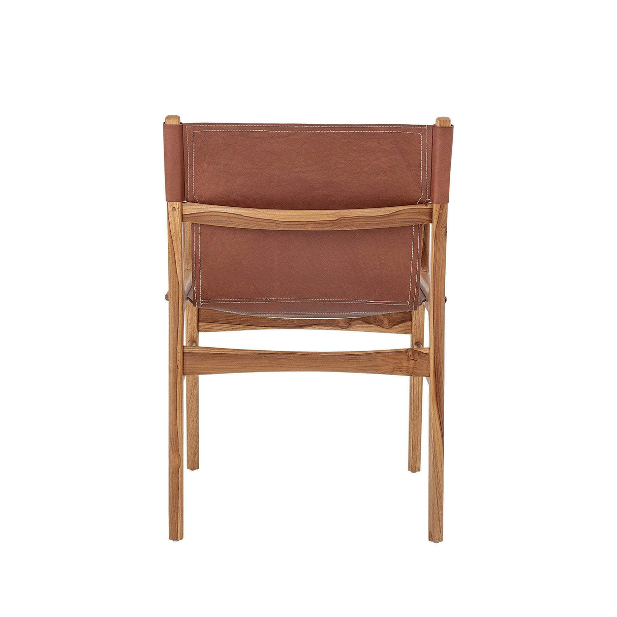 Bloomingville Ollie Lounge Stol, Brun, Læder