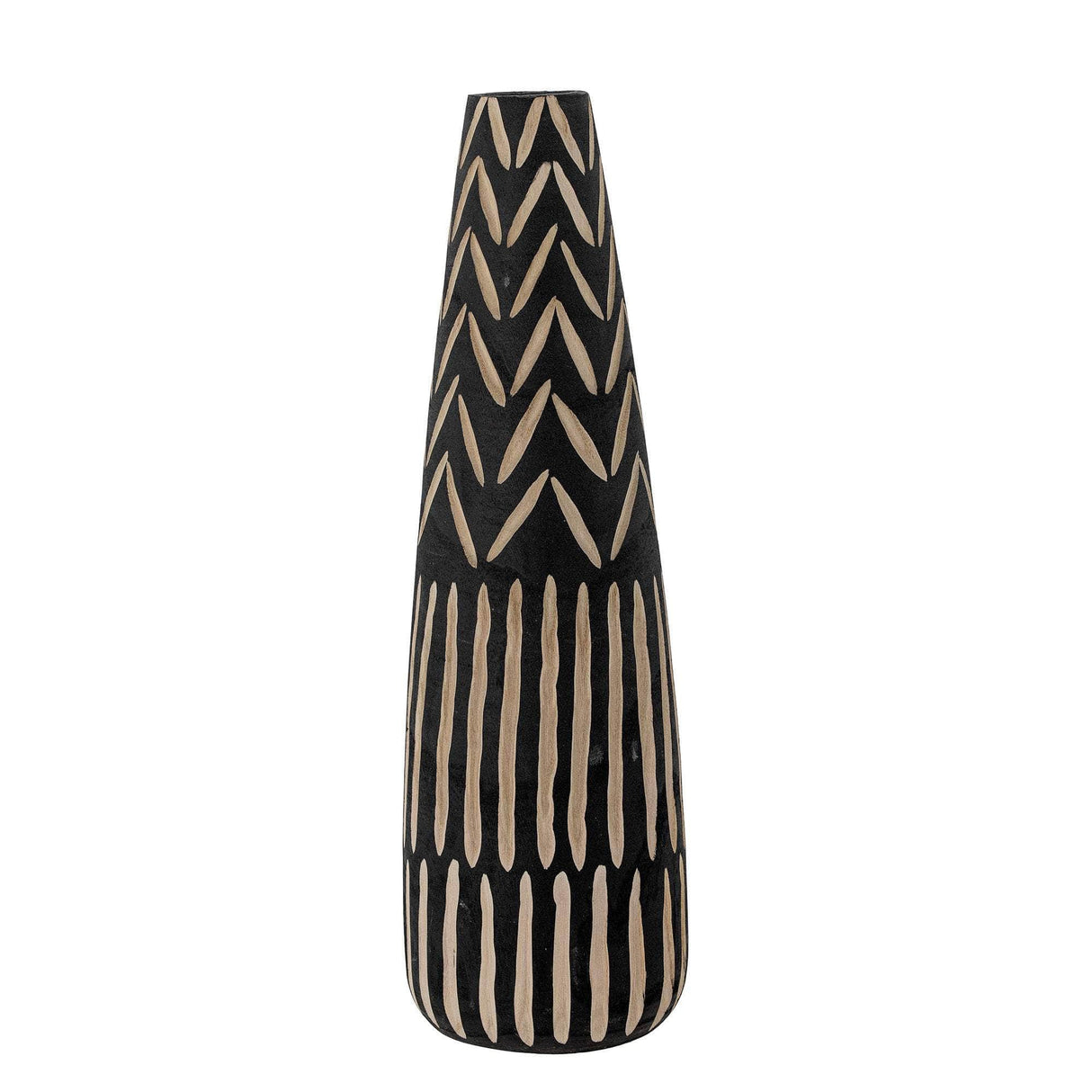 Creative Collection Noami Deko Vase, Sort, Kejsertræ