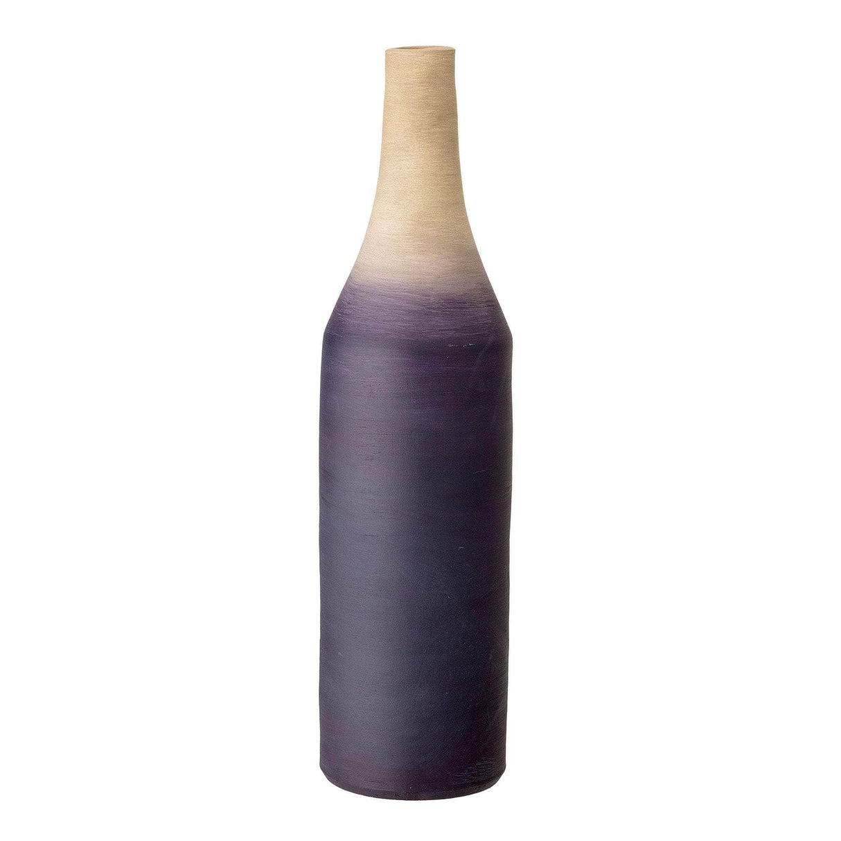 Bloomingville Serok Deko Vase, Lilla, Terrakotta
