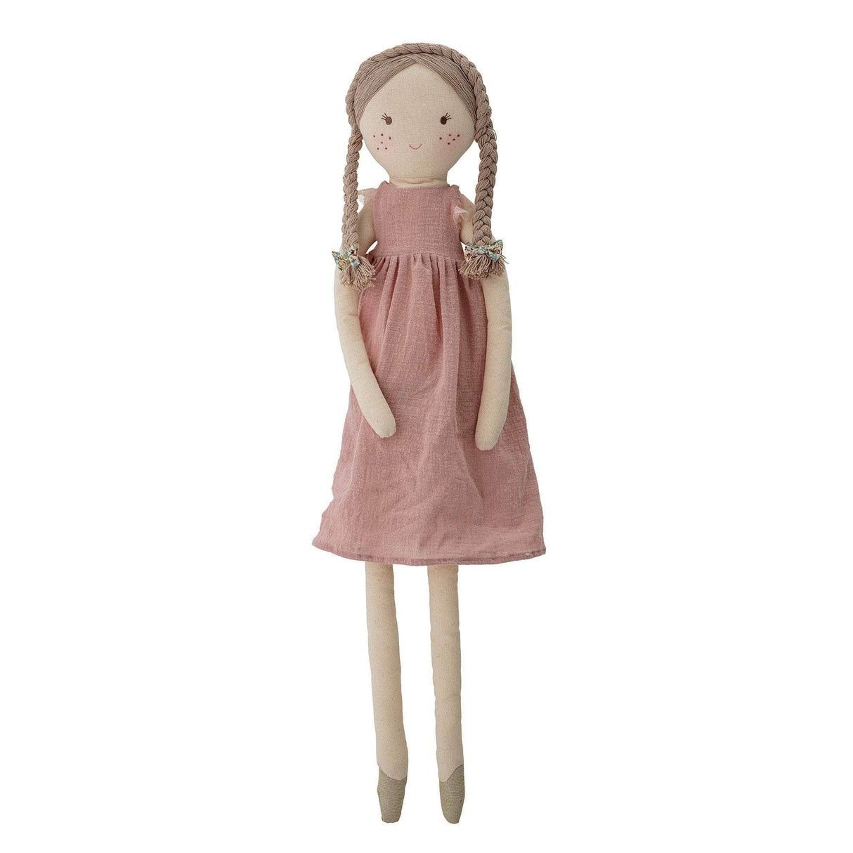 Bloomingville MINI Lilly Dukke, Rosa, Bomuld