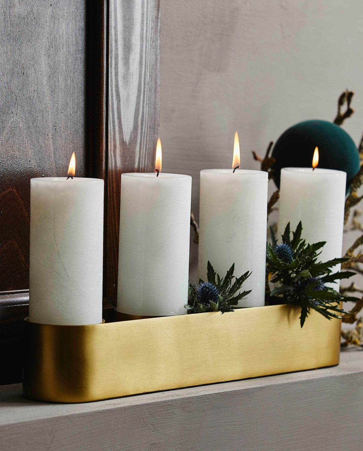 Nordal GILI candle holder, large, f/4 candles