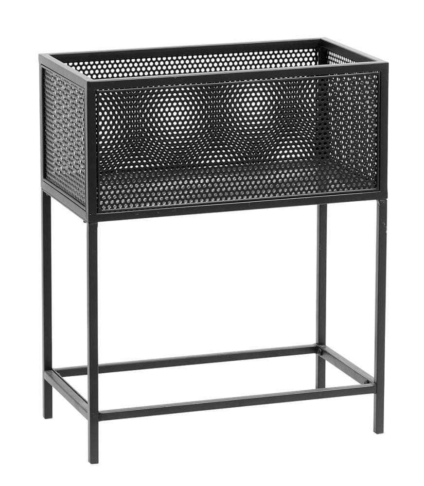 Nordal WIRA planters, rectangular, M, black