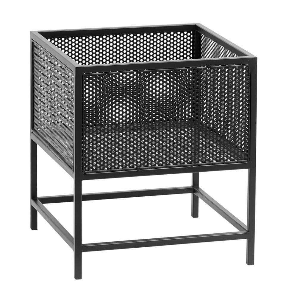 Nordal WIRA planters, rectangular, S, black