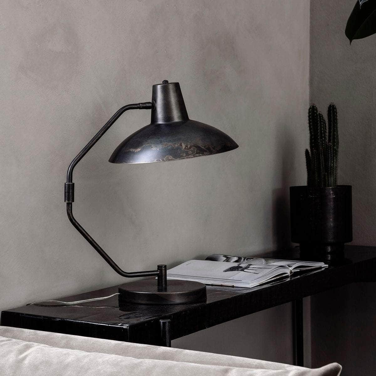 House Doctor Bordlampe, Desk, Antik brun