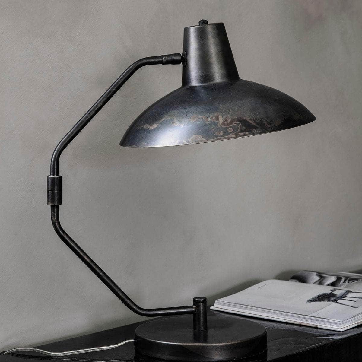 House Doctor Bordlampe, Desk, Antik brun