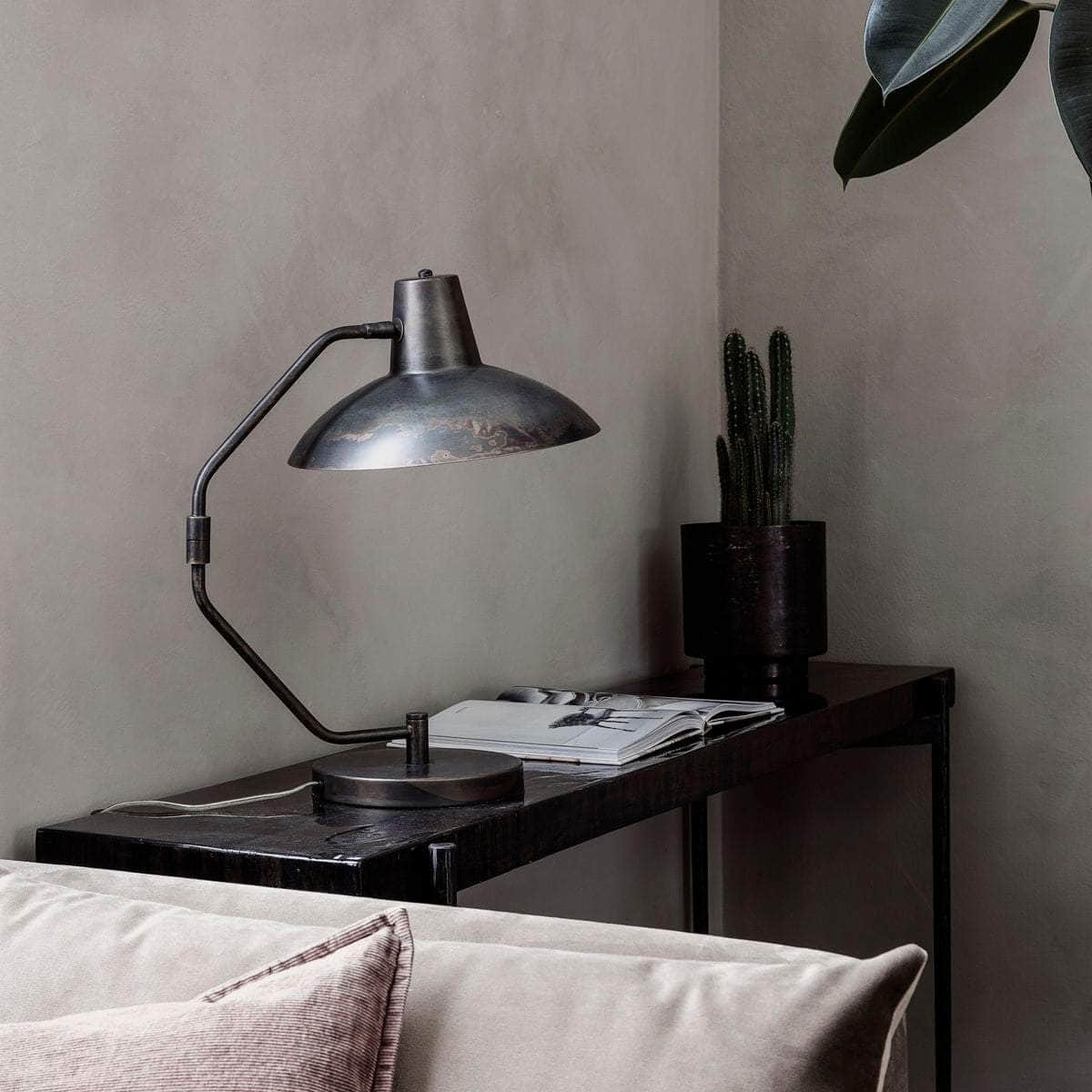 House Doctor Bordlampe, Desk, Antik brun