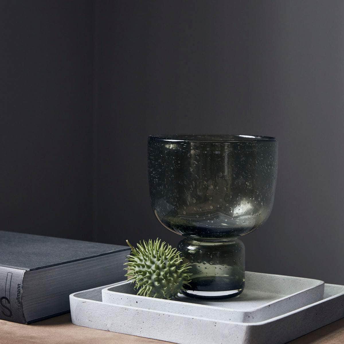 House Doctor Vase, Farida, Olivengrøn
