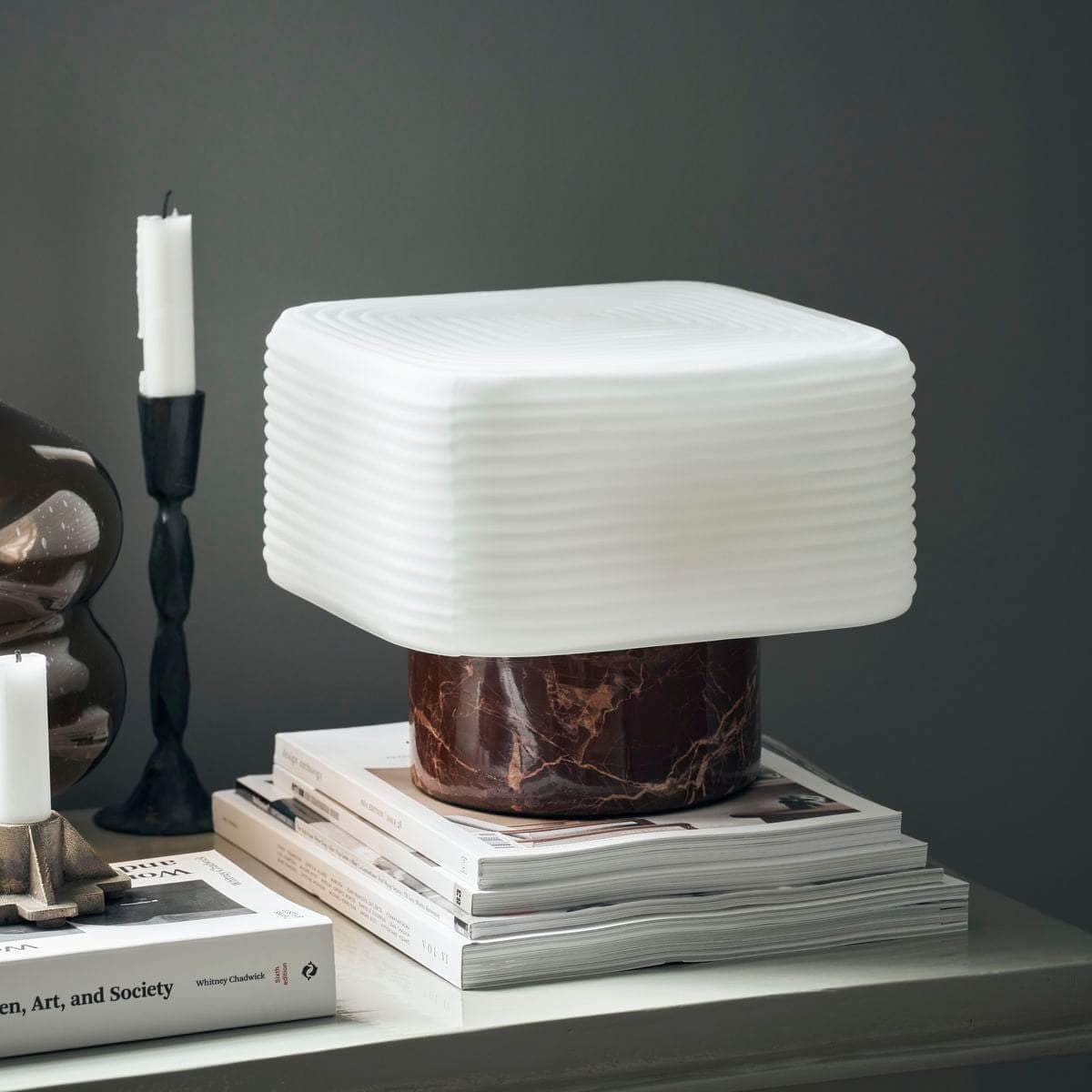 House Doctor Bordlampe, Neat, Brun