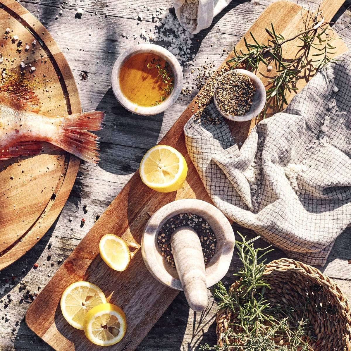 Nicolas Vahe Skærebræt, Tapas, Natur