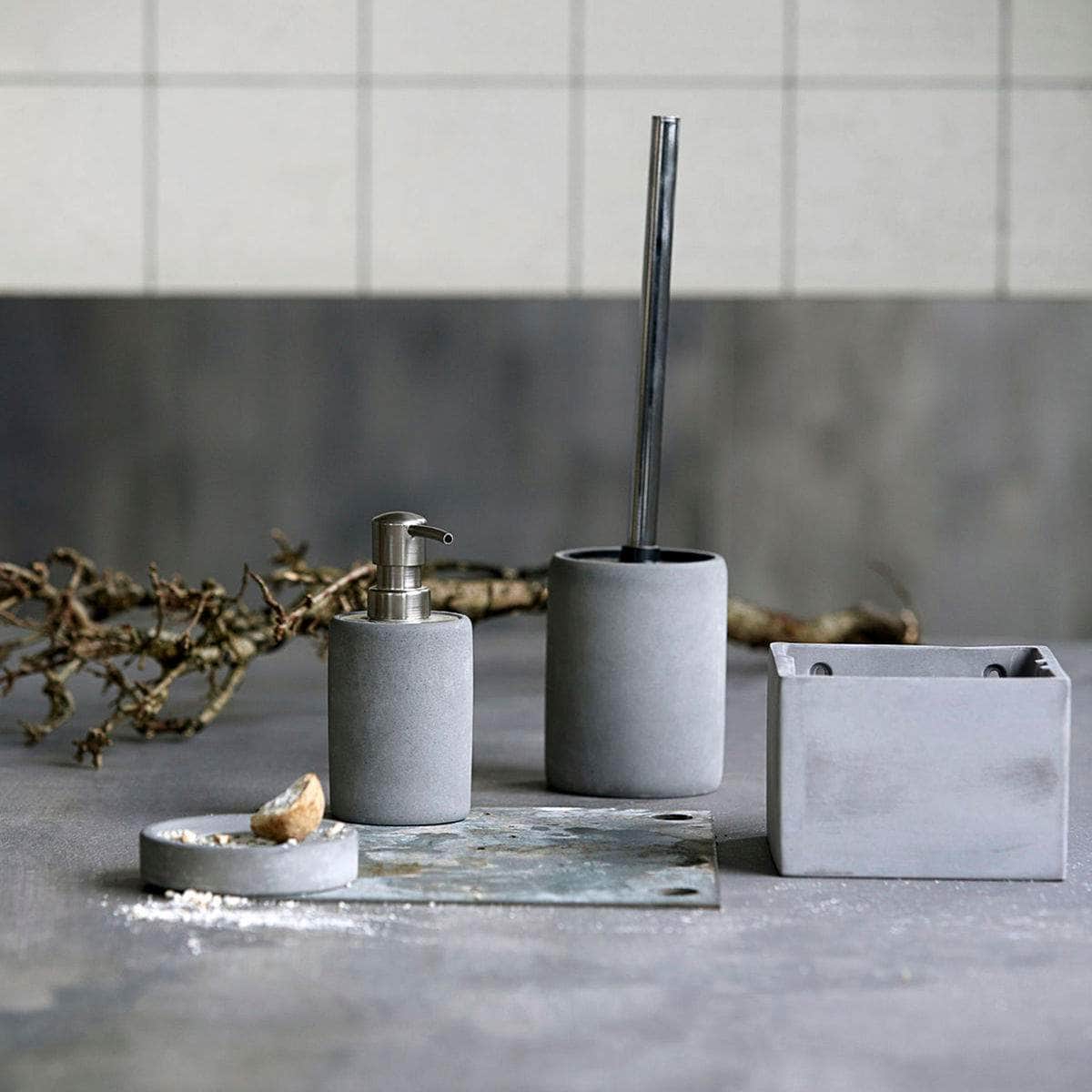House Doctor Sæbedispenser, Cement, Grå