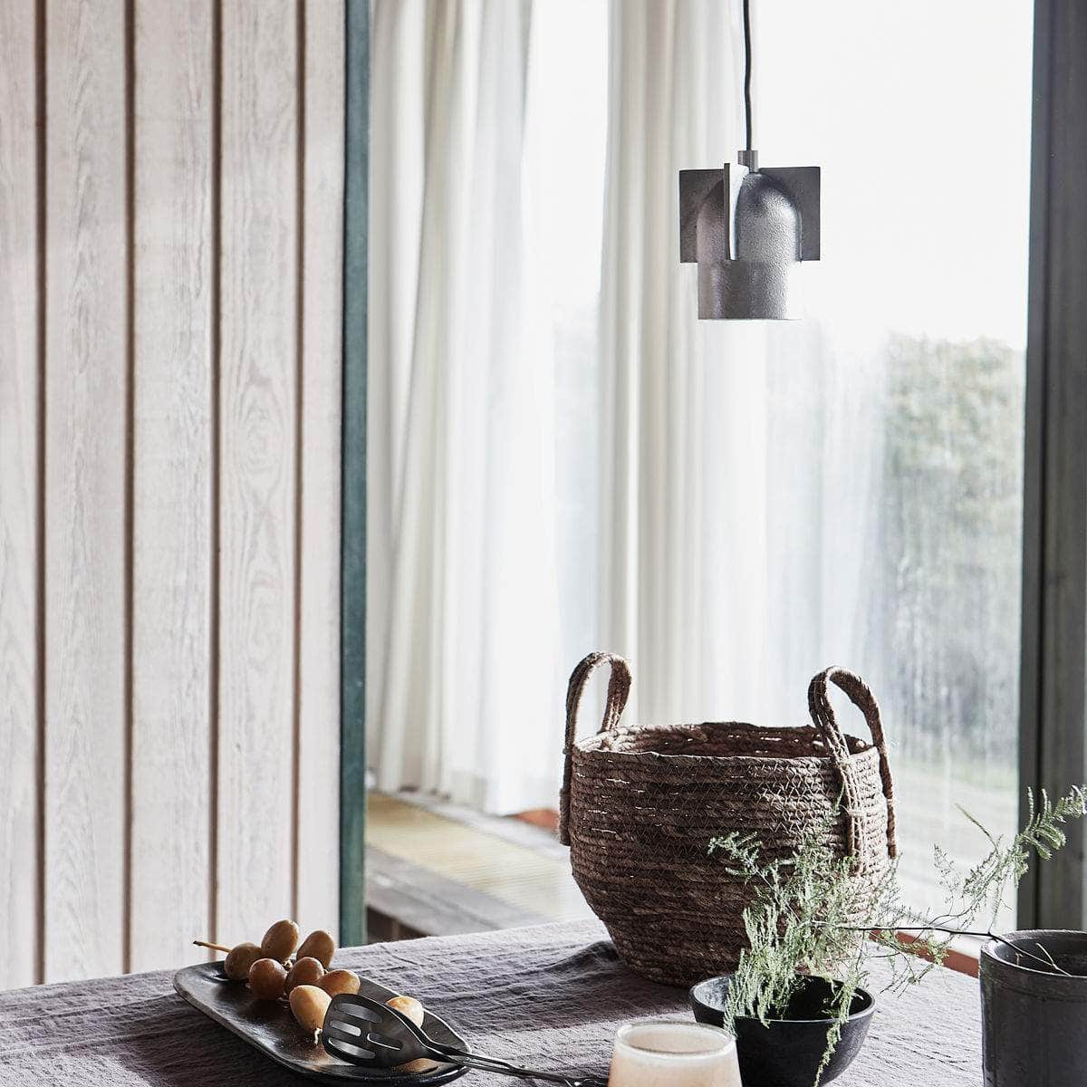 House Doctor Lampe, Akola, Børstet sølv