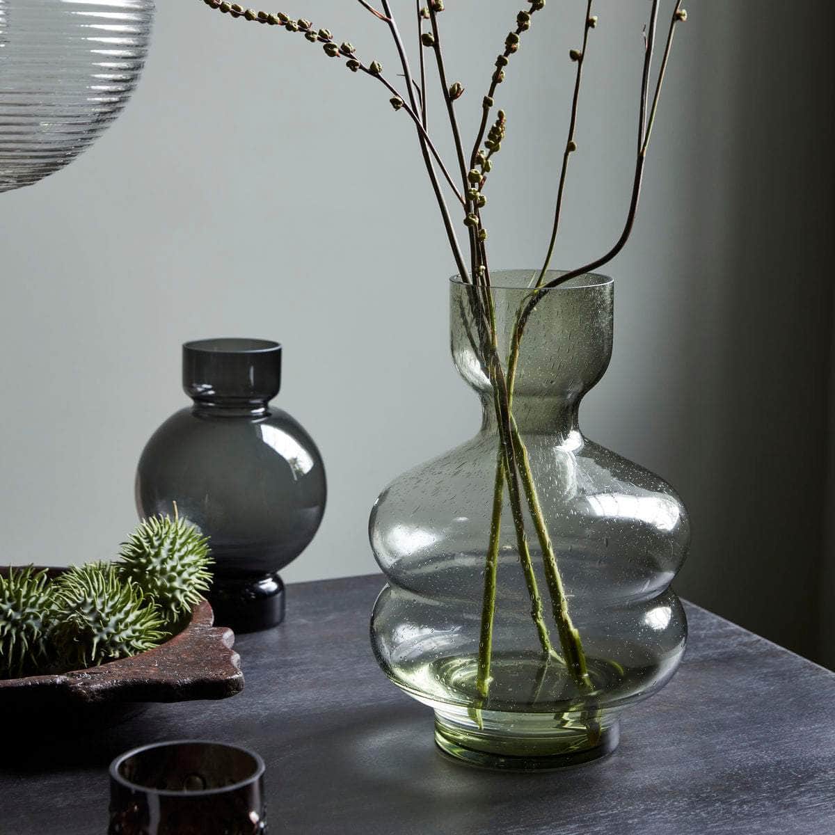 House Doctor Vase, Organi, Grøn