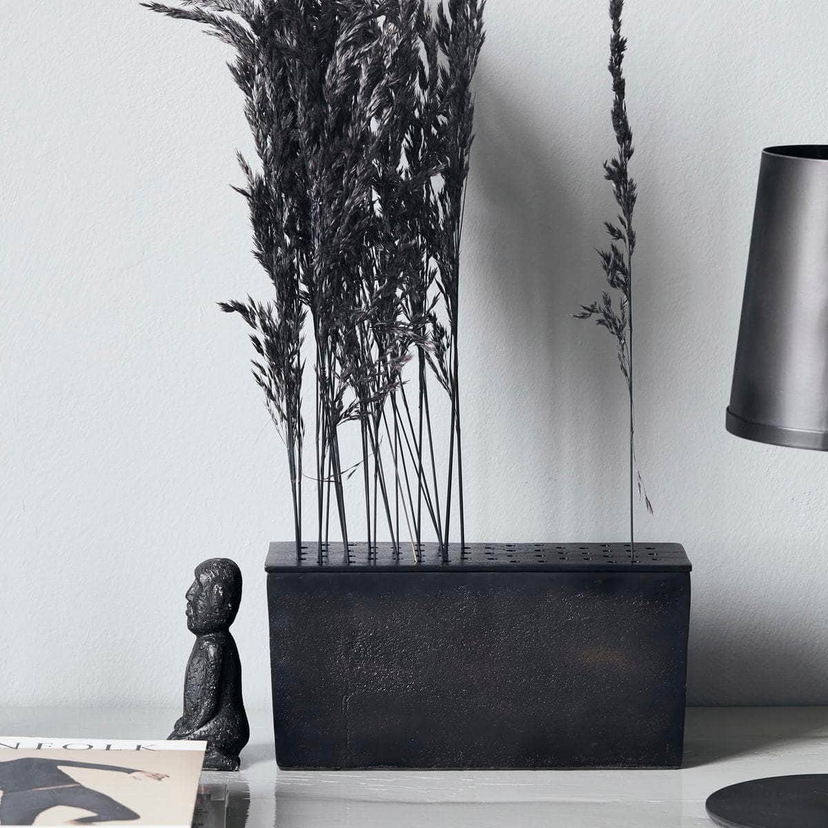 House Doctor Vase, Flow, Bruneret messing