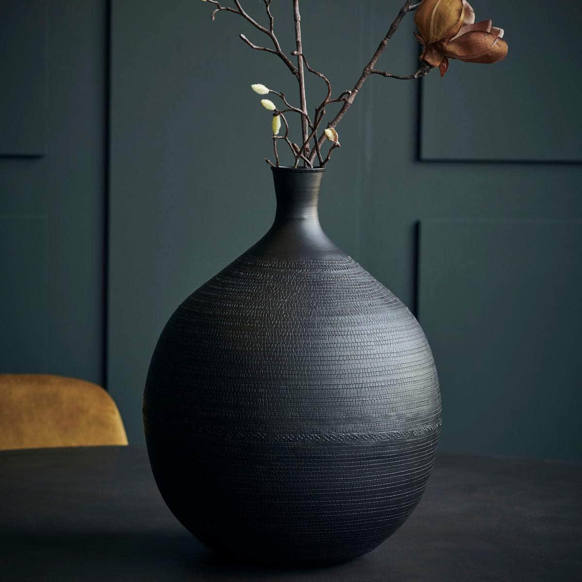 House Doctor Vase, Reena, Brun