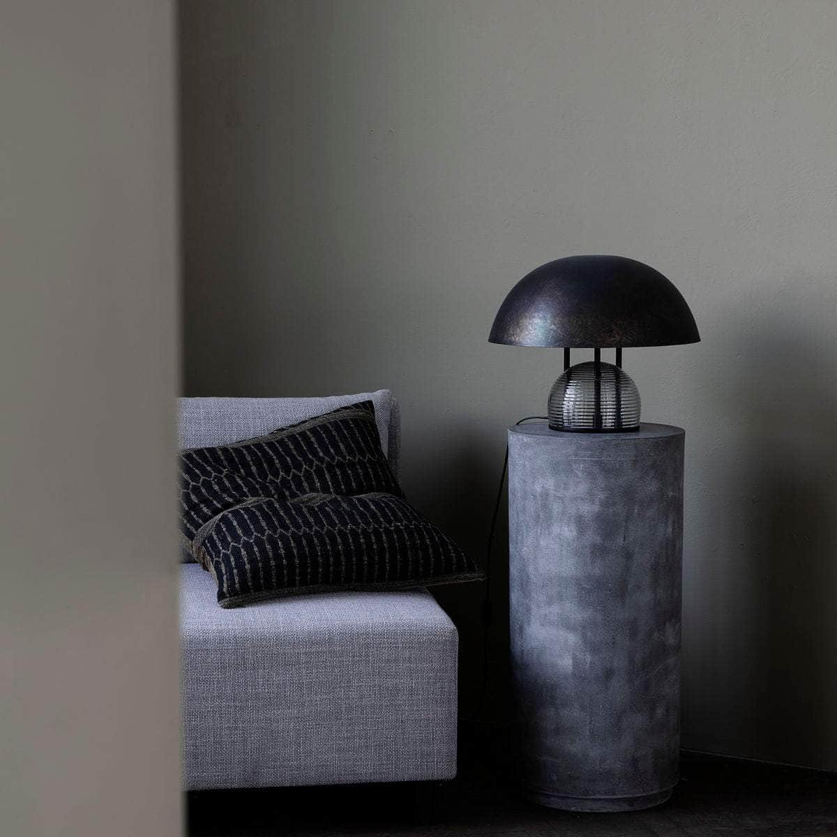 House Doctor Bordlampe, Umbra, Antik brun