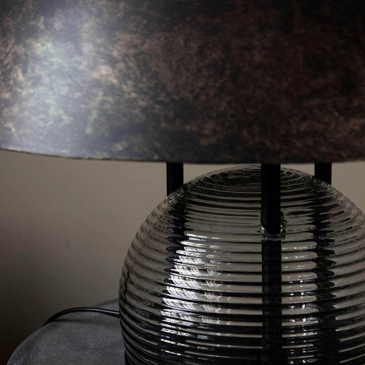 House Doctor Bordlampe, Umbra, Antik brun