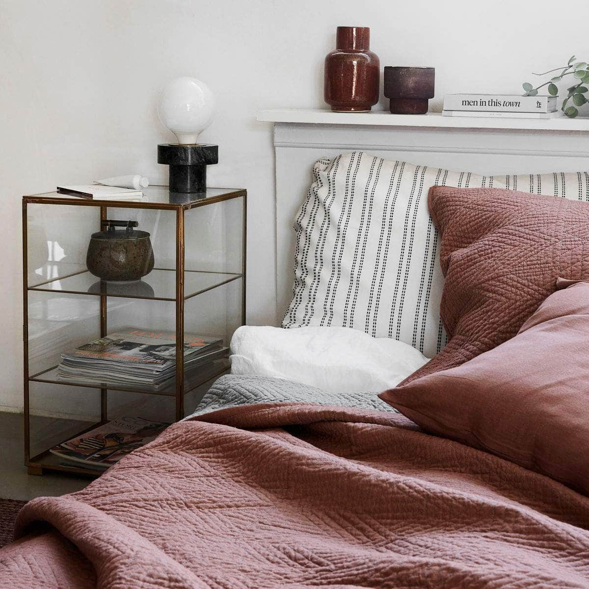 House Doctor Vitrineskab, Glass, Messing