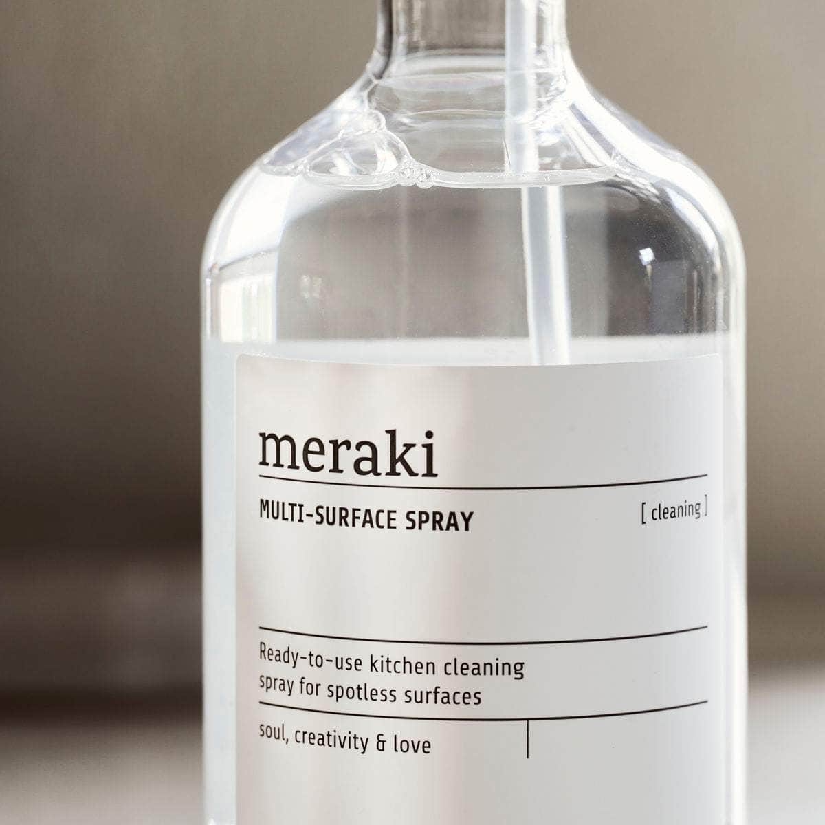 Meraki Rengøringsspray, Klar