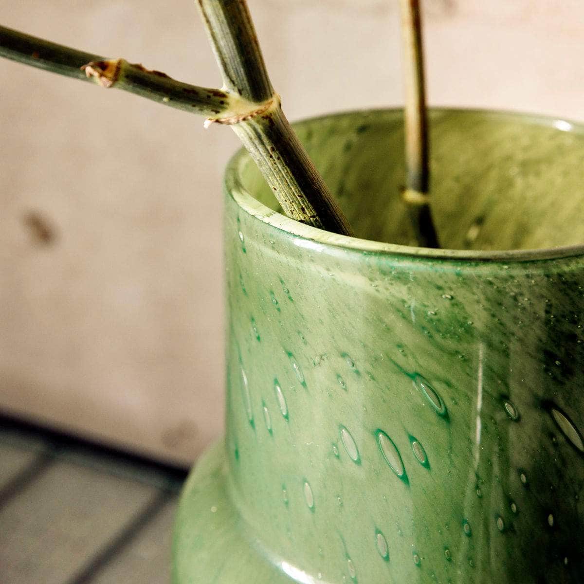 House Doctor Vase, Bole, Mørkegrøn