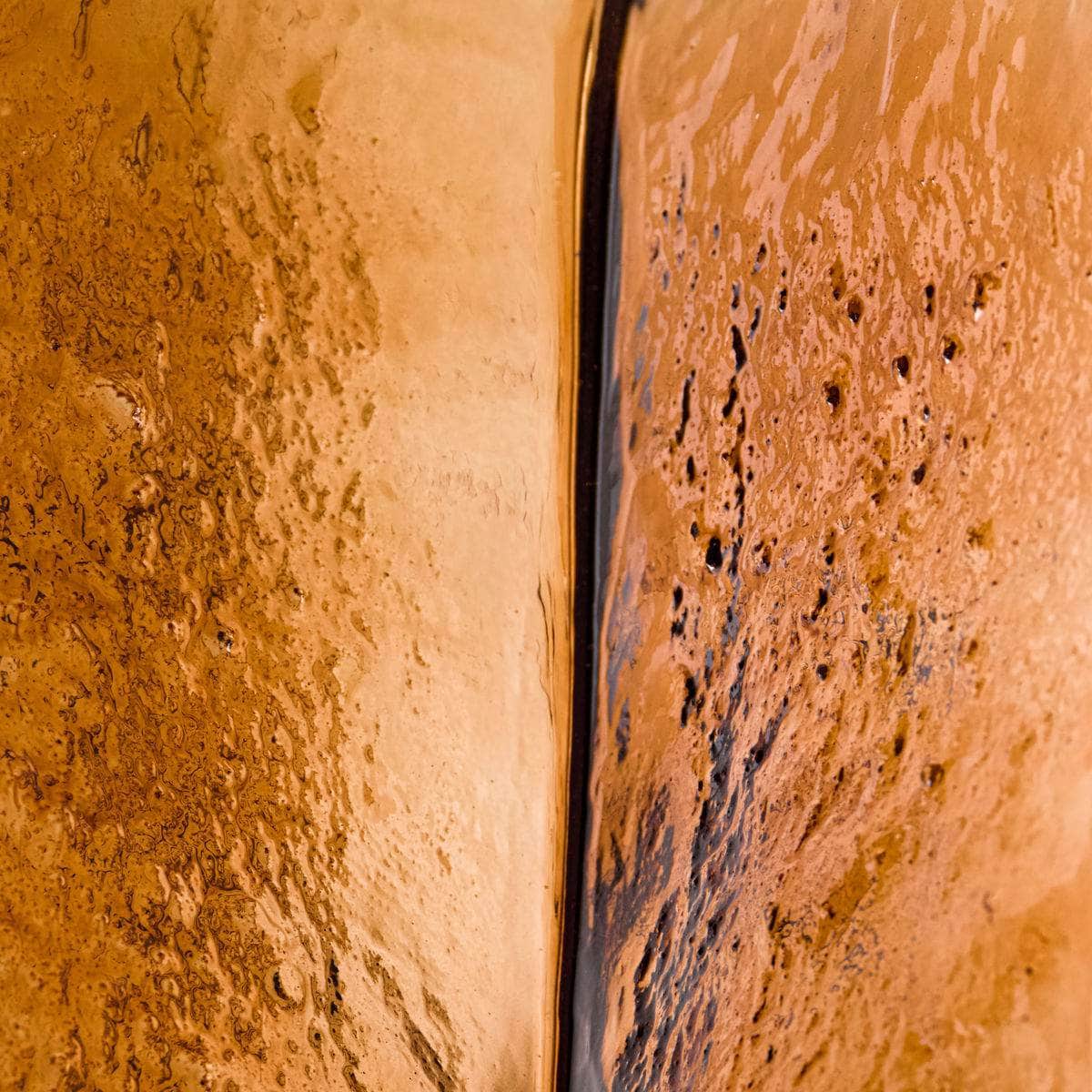 House Doctor Vase, Square, Amber