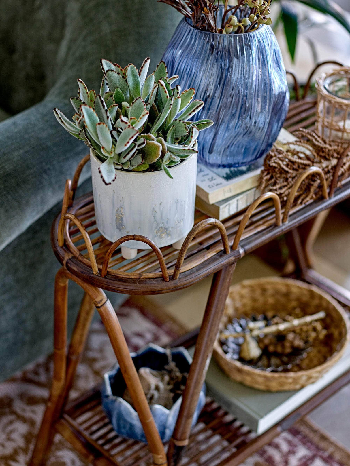 Creative Collection Sanibel Sidebord, Brun, Rattan