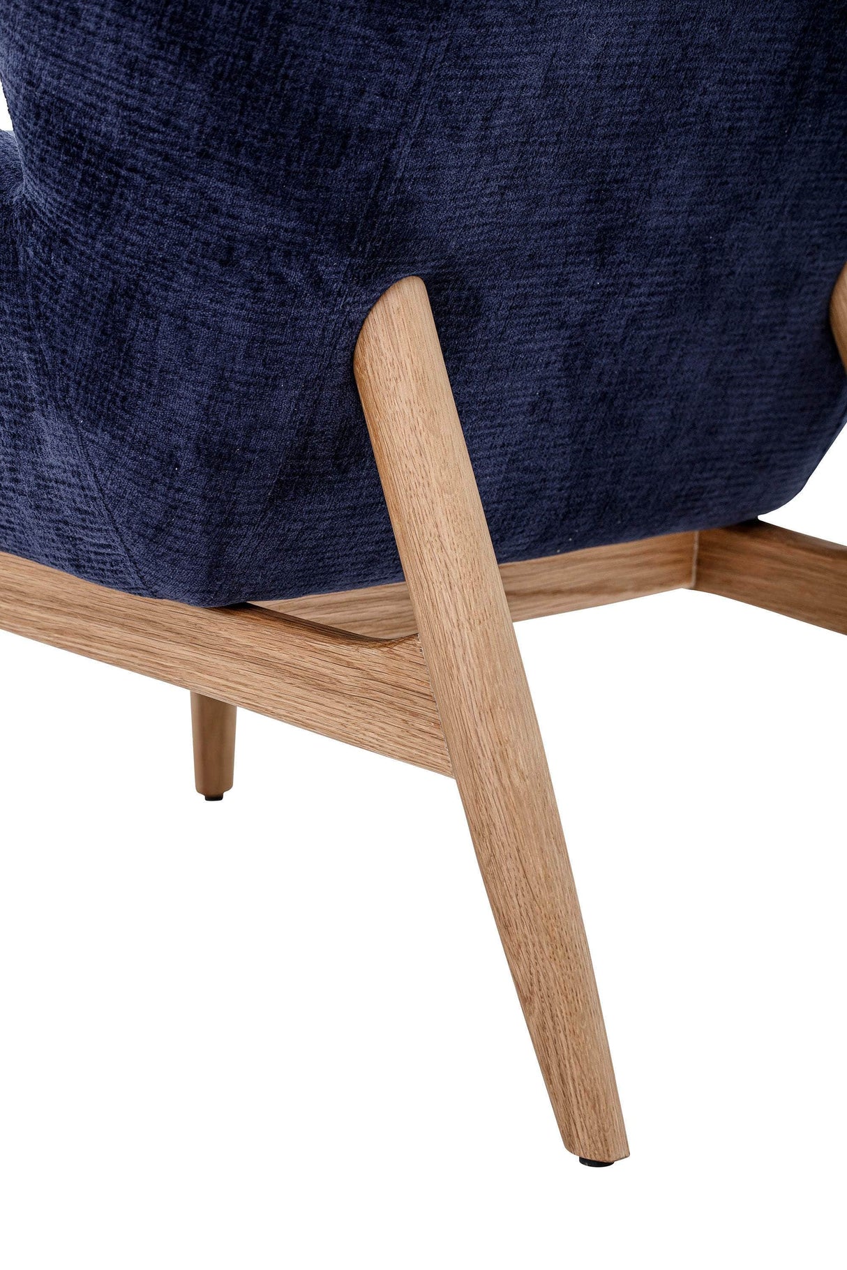 Bloomingville Eave Lounge Stol, Blå, Polyester