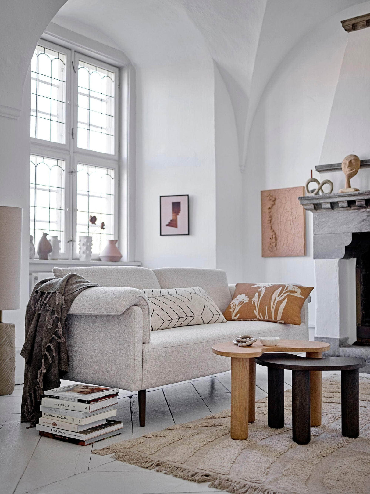 Bloomingville Ginger Plaid, Grøn, Uld