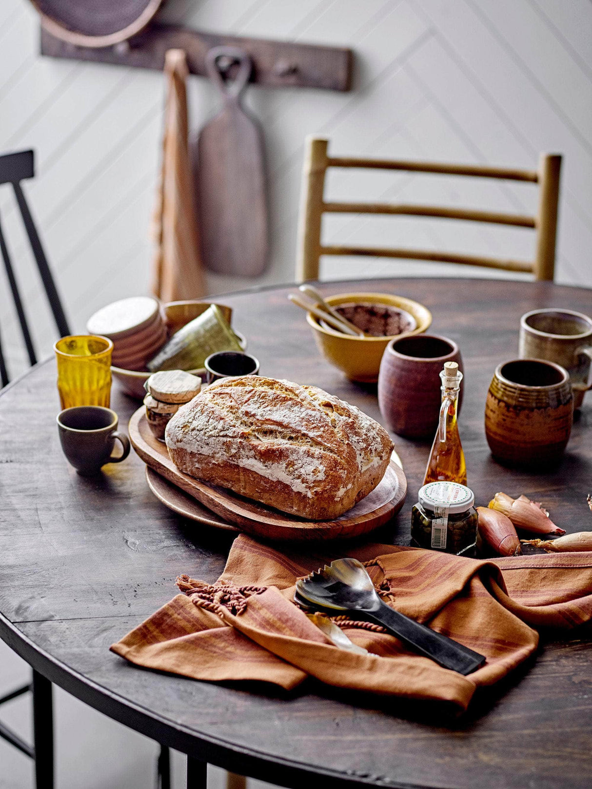 Creative Collection Saben Serveringsfad, Brun, Mango