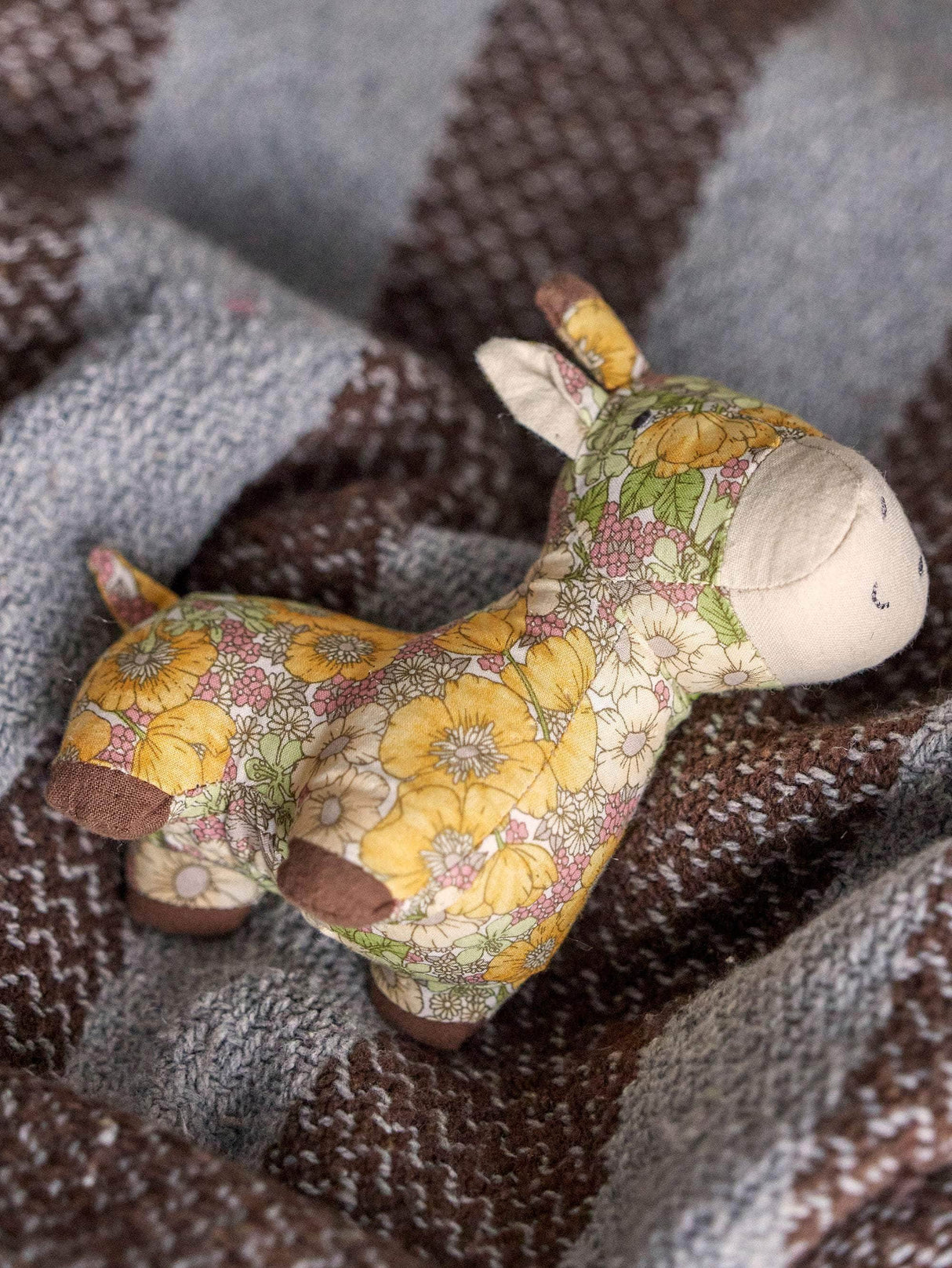 Bloomingville MINI Rafe Soft Toy, Brun, Bomuld