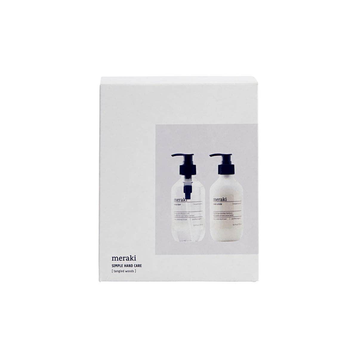 Meraki Gaveæske, Tangled Woods, Simple hand care, Hvid