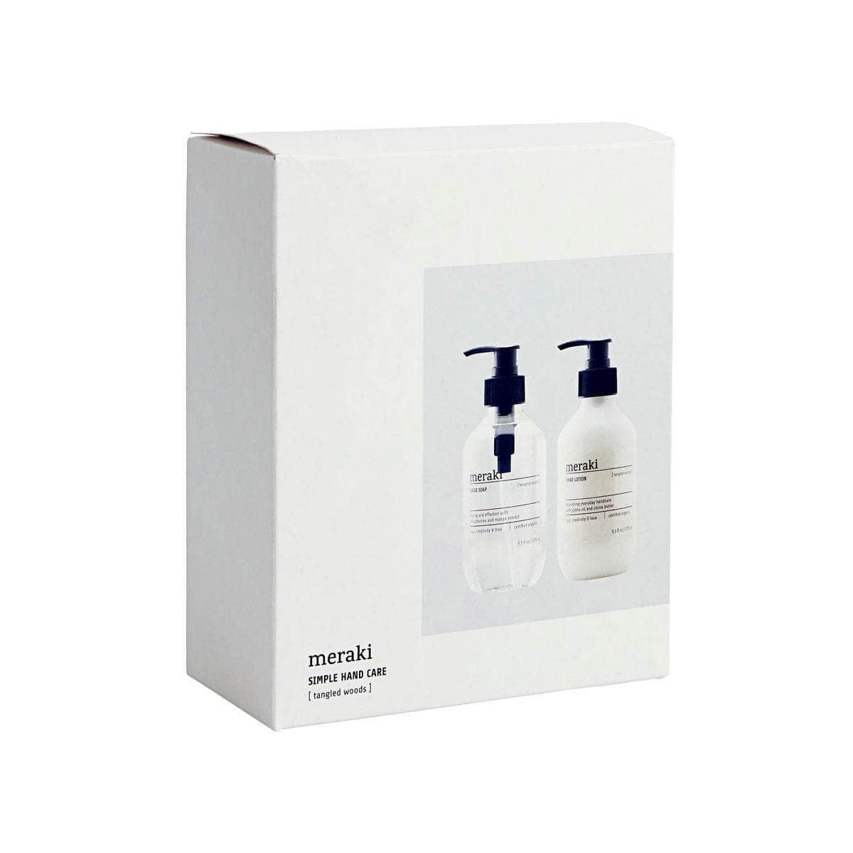 Meraki Gaveæske, Tangled Woods, Simple hand care, Hvid