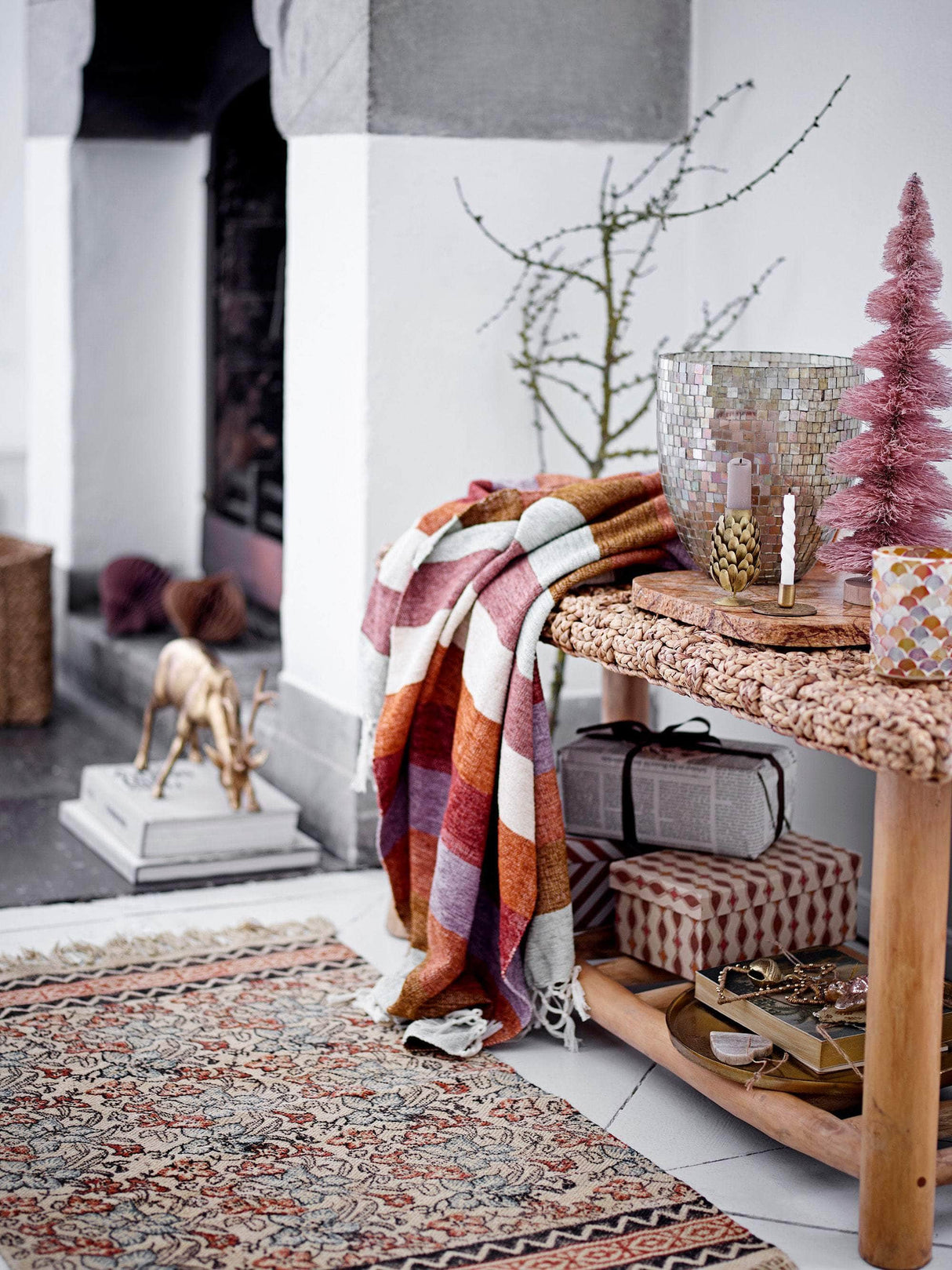 Creative Collection Neema Bænk, Natur, Teak