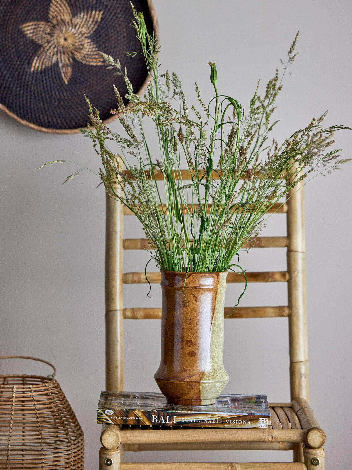 Creative Collection Hailo Vase, Brun, Stentøj