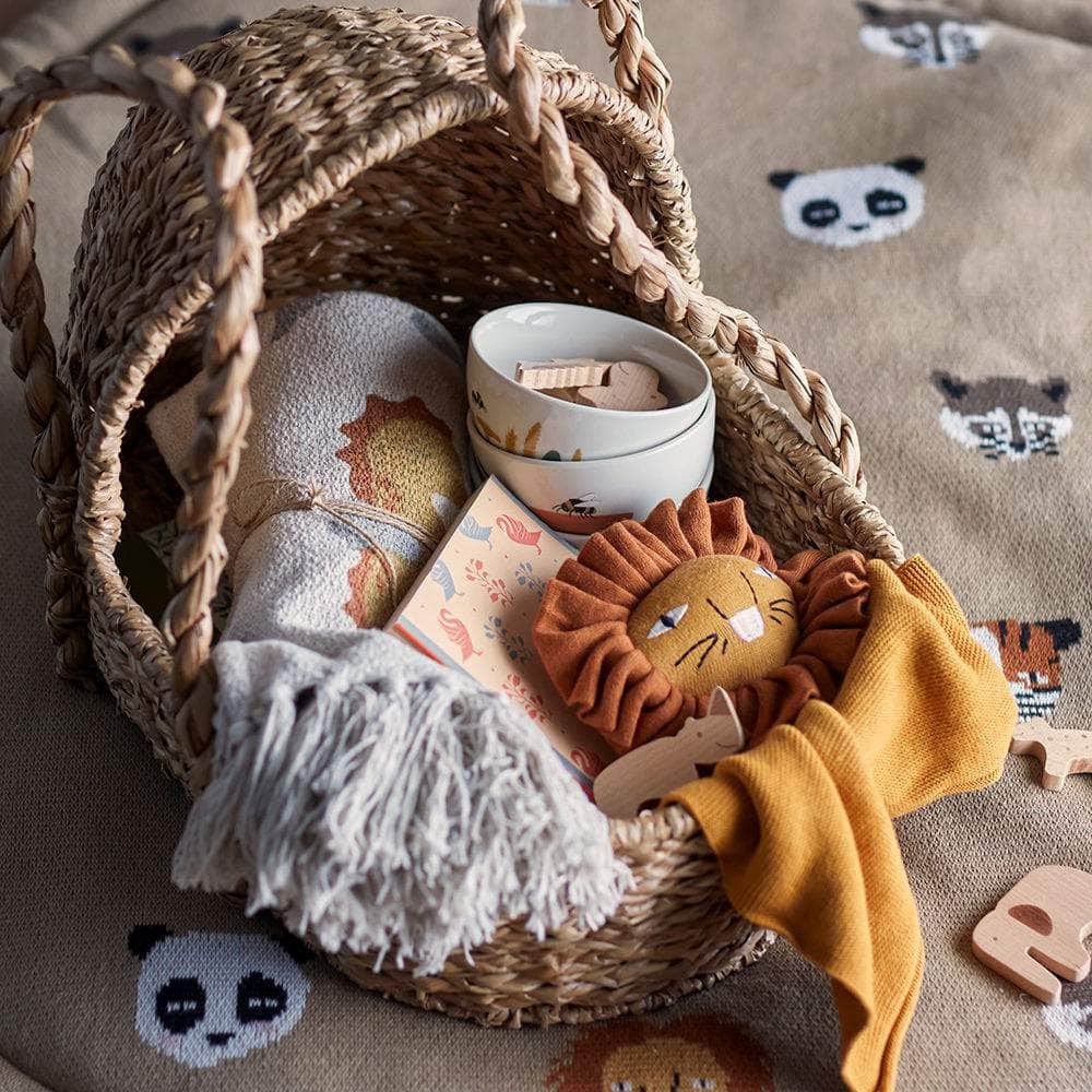 Bloomingville MINI Miko Play Mat, Brun, Bomuld OEKO-TEX®