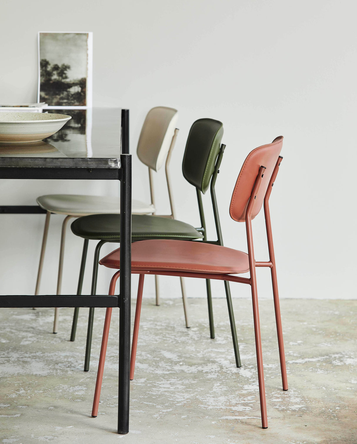 Nordal ESA dining chair, beige