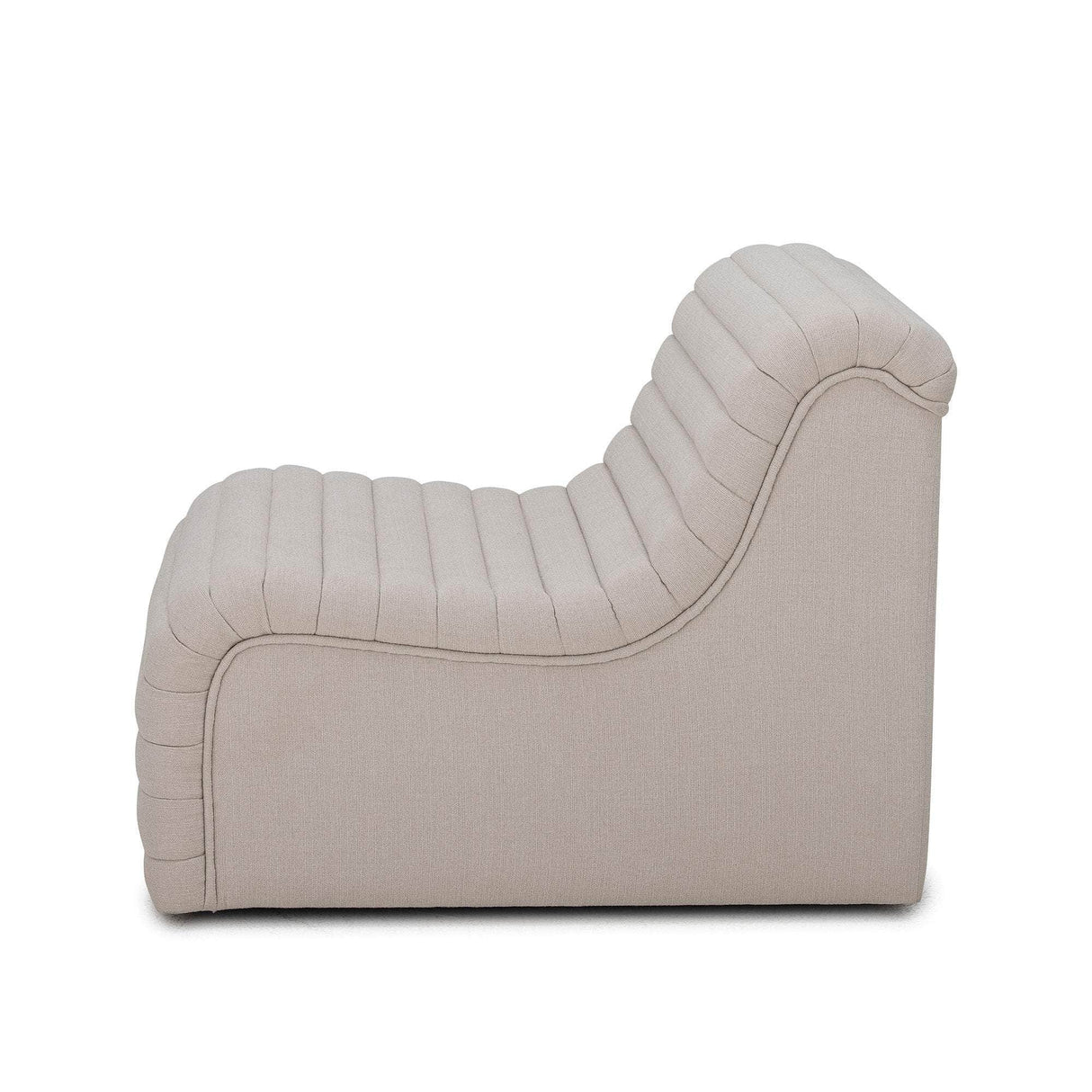 Bloomingville Allure Lounge Stol, Natur, Polyester
