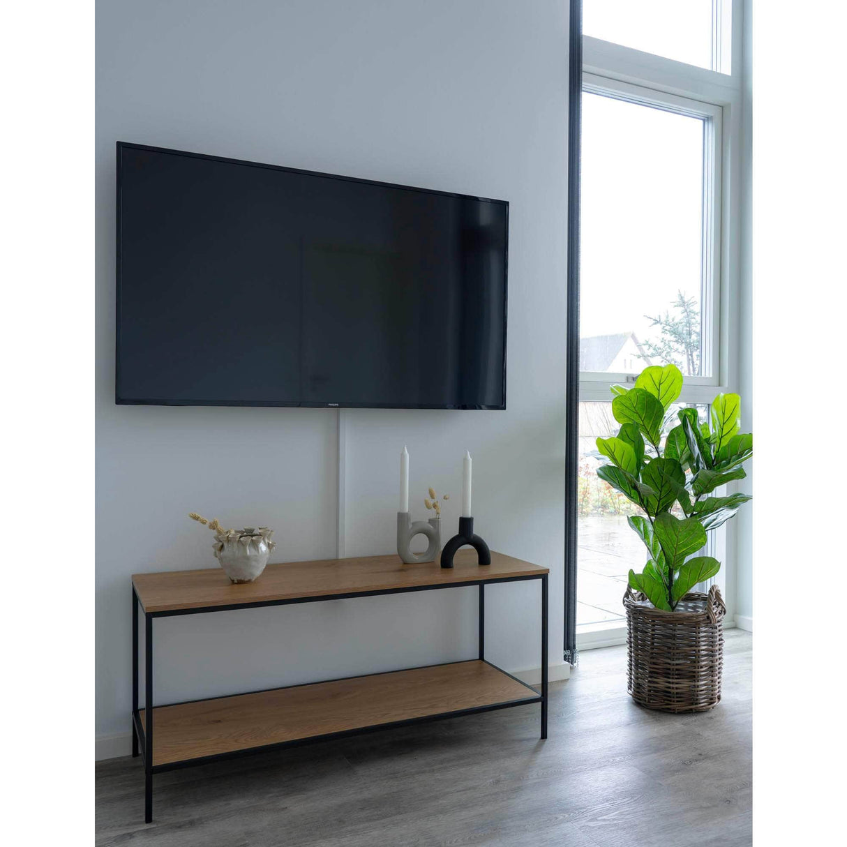 House Nordic Vita TV-Bænk