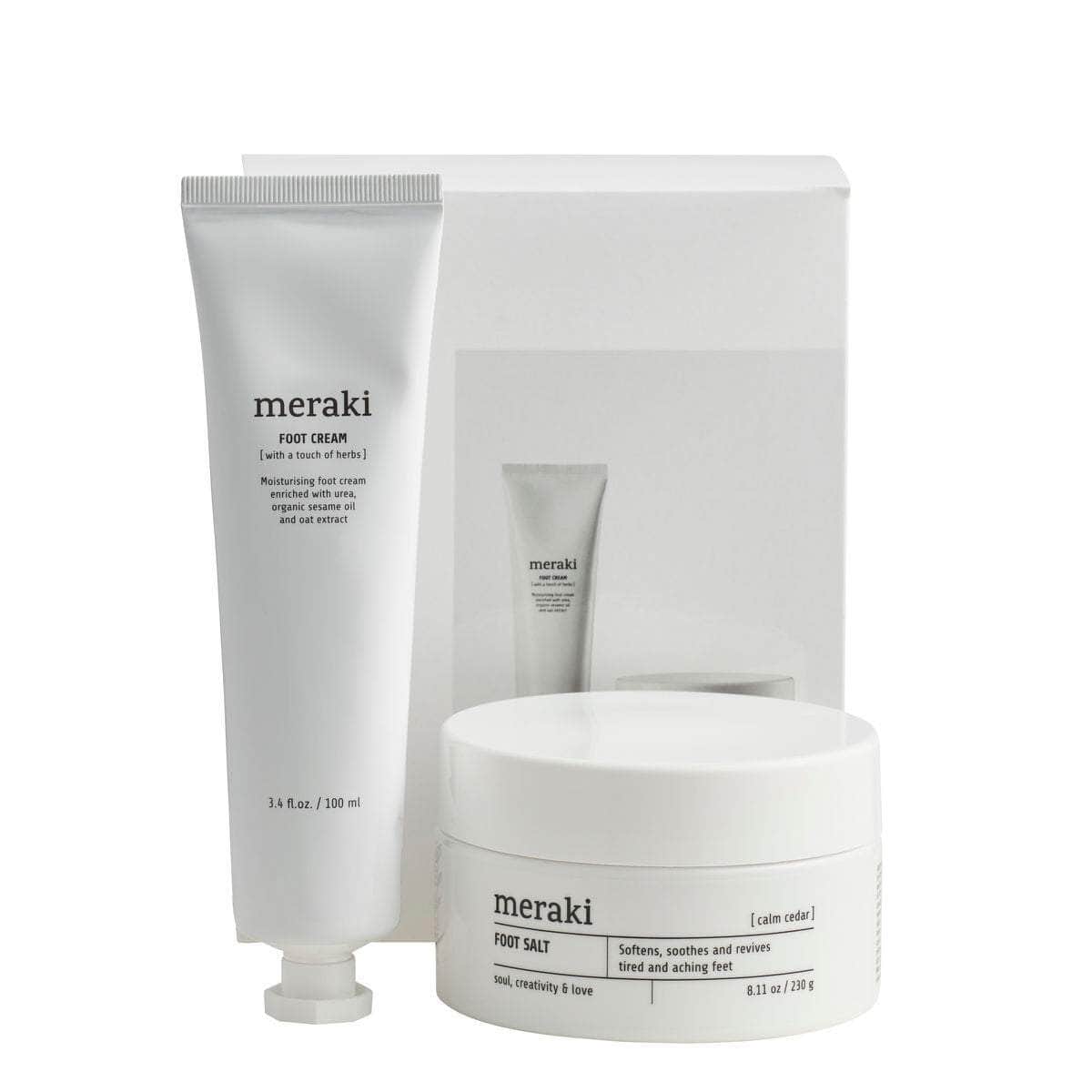 Meraki Gaveæske, Foot spa, Hvid