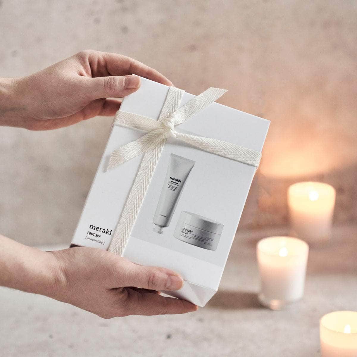Meraki Gaveæske, Foot spa, Hvid