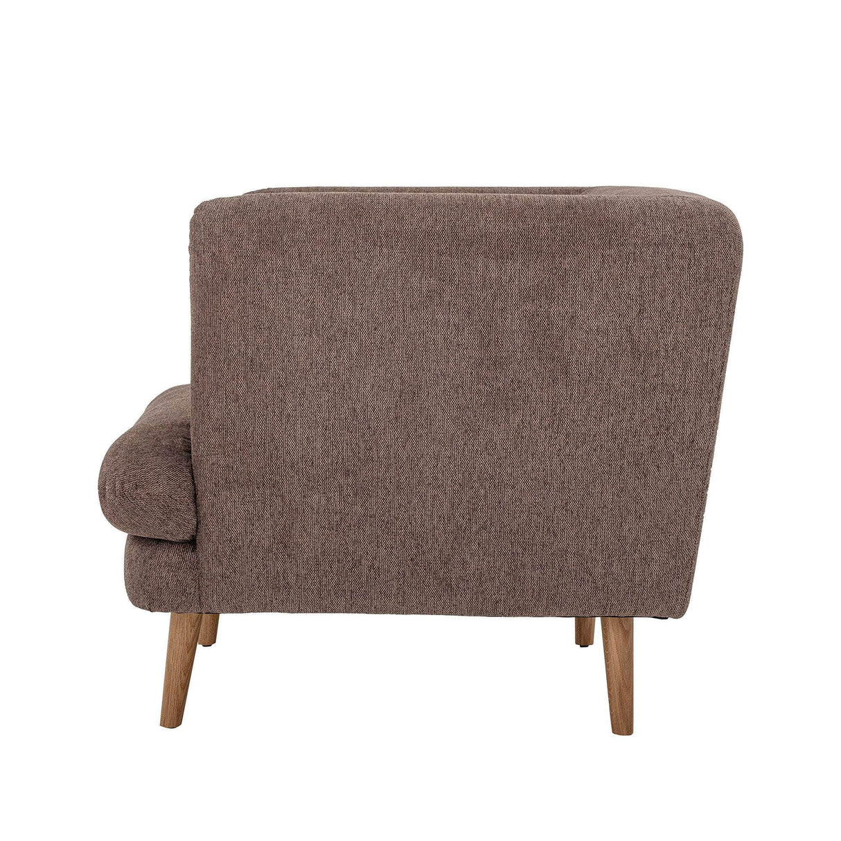 Bloomingville Elliot Lounge Stol, Brun, Polyester