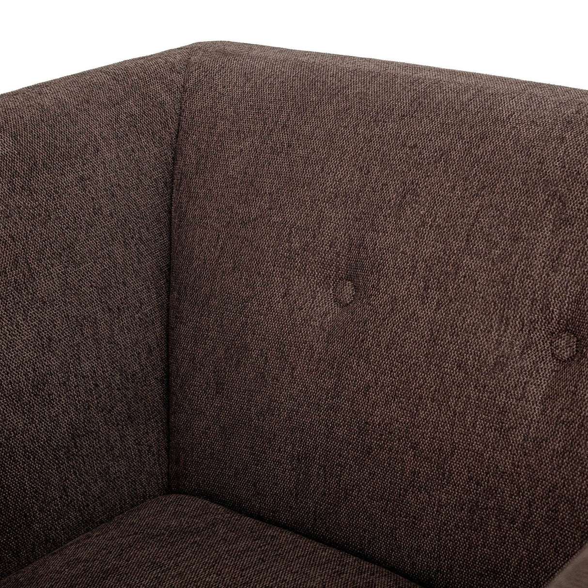 Bloomingville Elliot Lounge Stol, Brun, Polyester