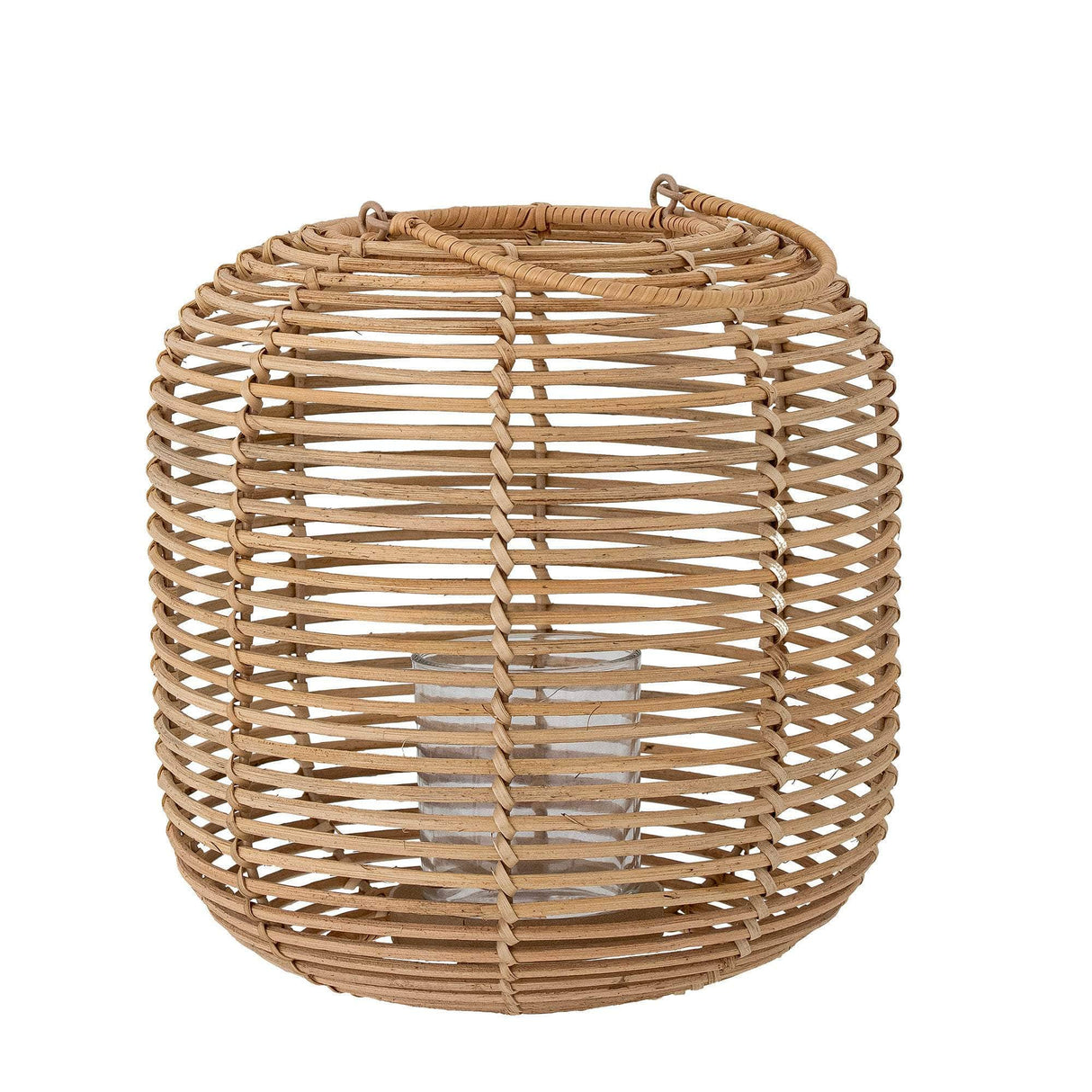 Bloomingville Nei Lanterne m/Glas, Natur, Rattan