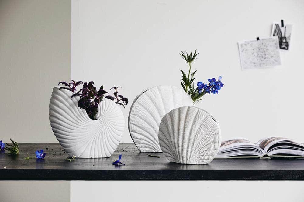 Nordal RAKITU flower pot, white